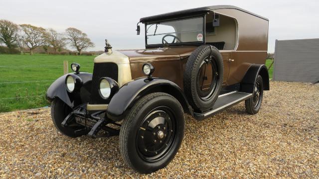 Armstrong Siddeley 1926 18hp van  NS 774 : Information Sought