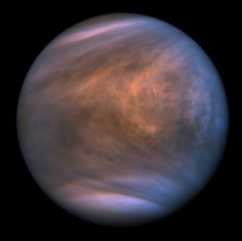 Life could exist in the clouds of Jupiter but not Venus