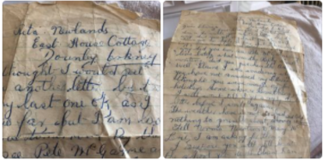 Letter: Seeking Rita Newlands