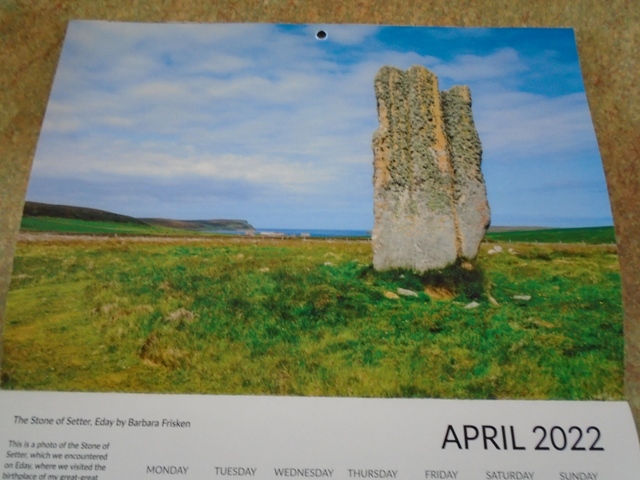 OAS Calendar – April Ancestors