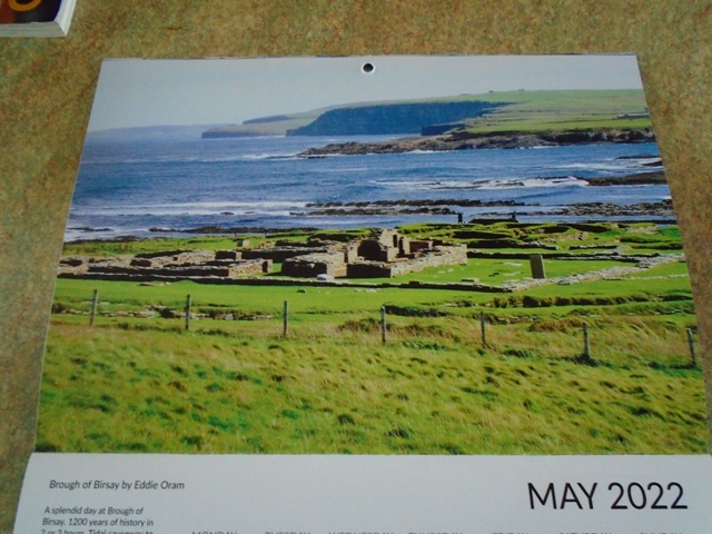 OAS Calendar – May – Always Popular – Brough of Birsay