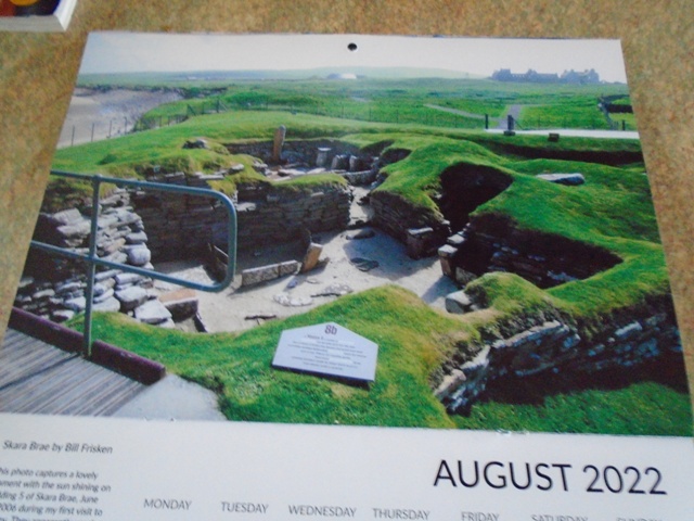 OAS Calendar – August – Skara & Skaill