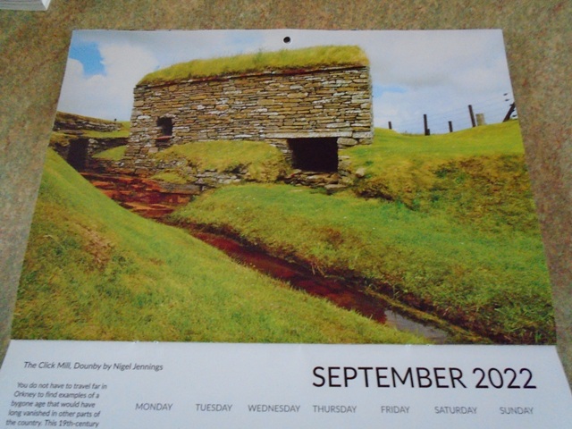 OAS Calendar – September –  A V. Small Mill