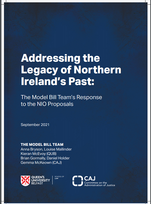 “What is now being proposed is the least likely model to get at the truth, victims and survivors will get less information not more.” Addressing the Legacy of Northern Ireland’s Past