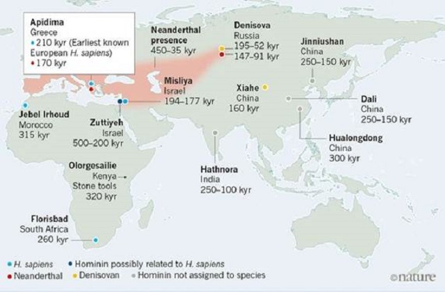 Opportunities for anatomically modern humans to have left Africa