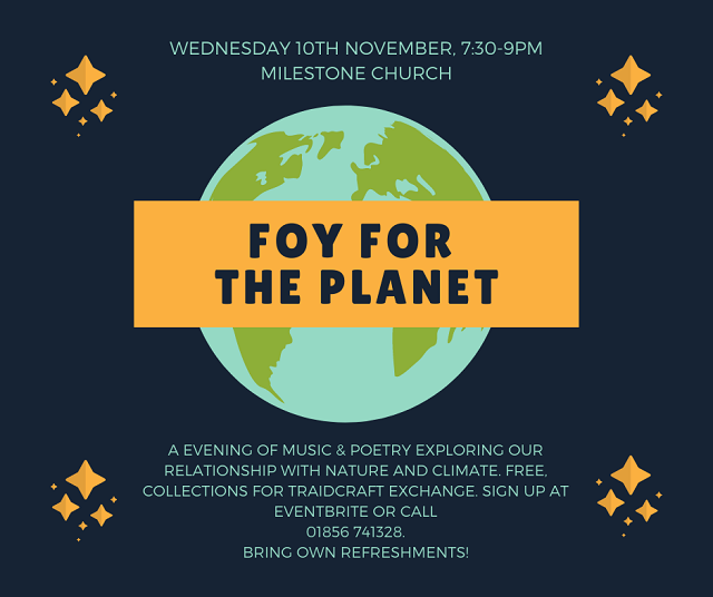 Foy For The Planet: An Evening of Music & Poetry