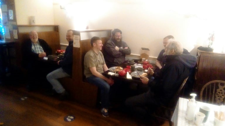 Orkney Veterans Meet-Up For Breakfast