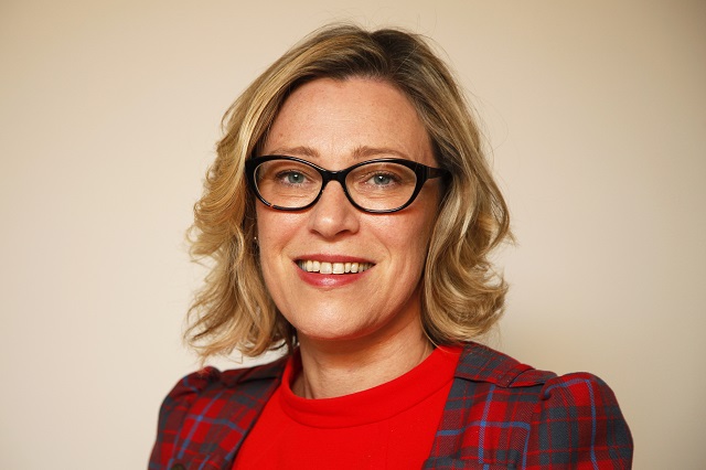 Head and shoulders profile shot of Gillian Martin