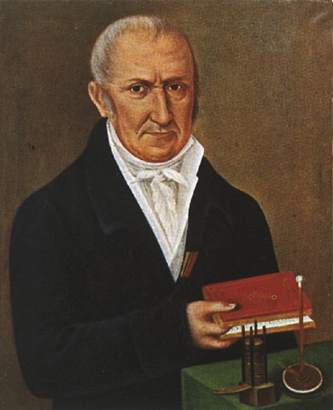 Alessandro Volta #OnThisDay