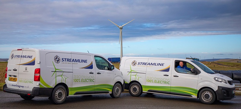 Streamline Add 2 EVs to Its Orkney Fleet