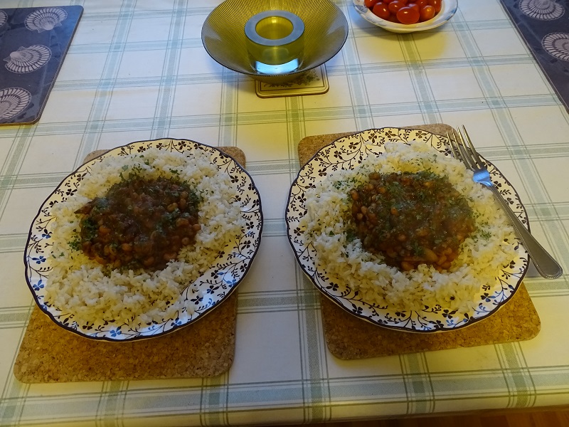 Spicy Black-eyed Beans