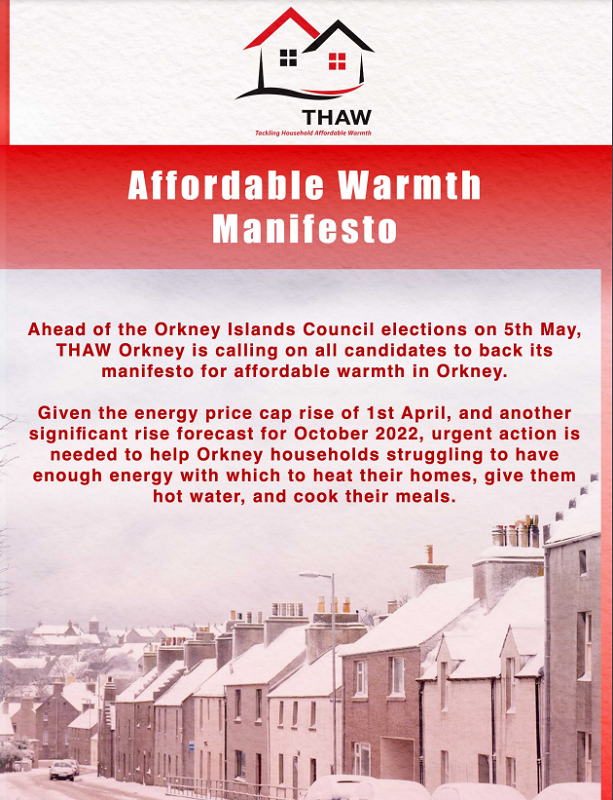 Candidates Urged To Back Affordable Warmth Policies #OICelection