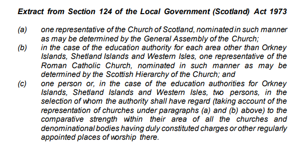 Campaigners Call to Remove Religious Votes in Council Committee Decisions