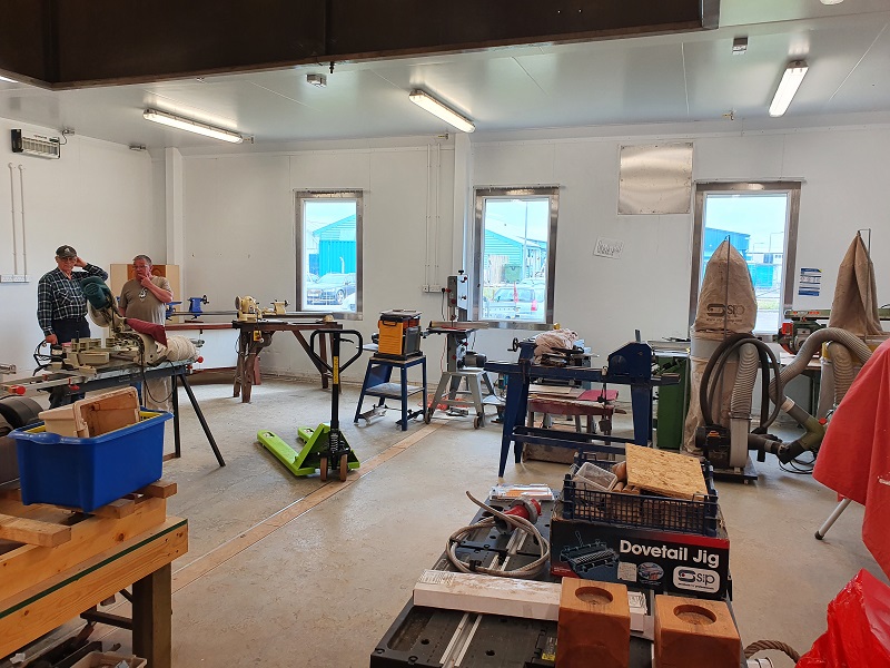Men’s Sheds Praised in Scottish Parliament