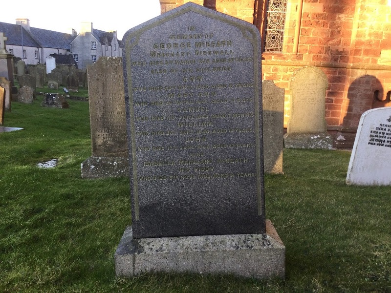 George and James McBeath: Merchants of Kirkwall