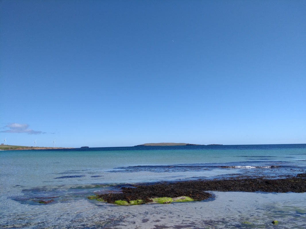 The sands of Newark beach Deerness