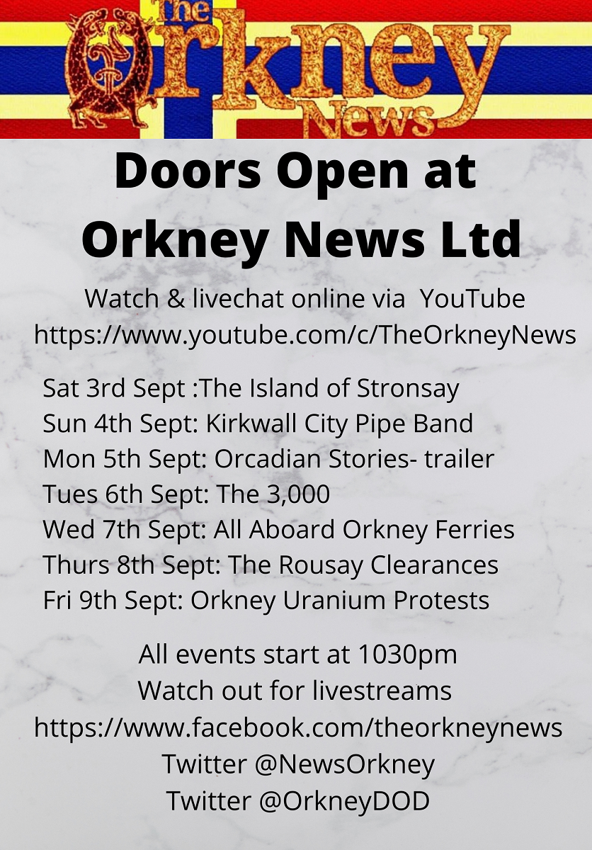 Doors Open Event With Orkney News