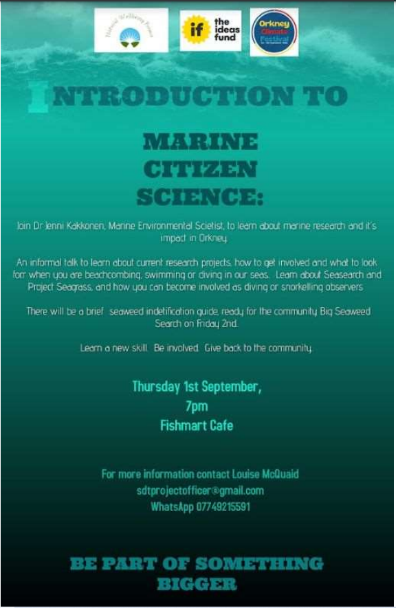 Introduction to Marine Citizen Science: Stronsay