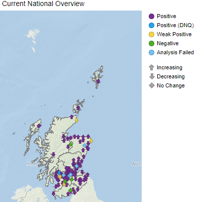 1 in 35 People in Scotland With #Covid Weekly Update