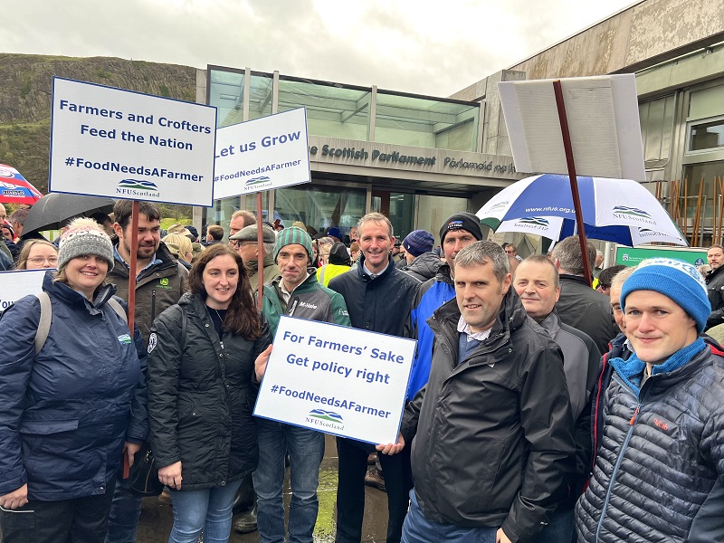 Scotland’s Farmers Take Their Case To The Scottish Parliament