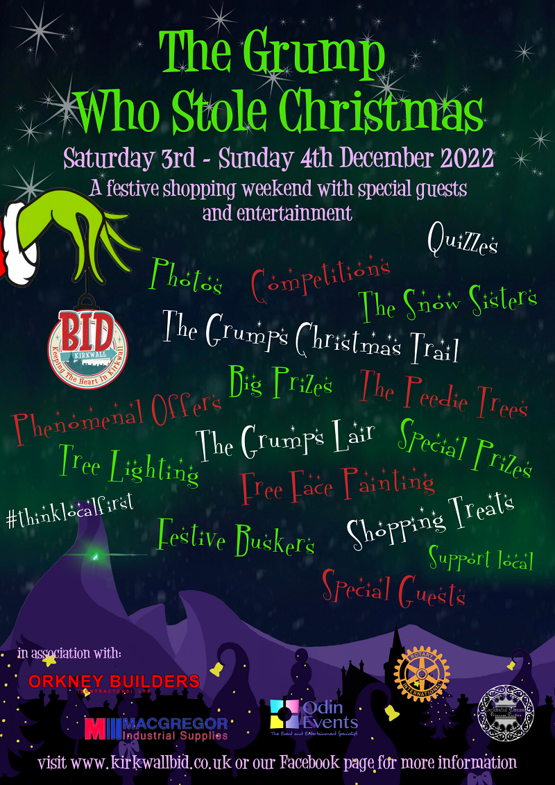 The Grump Who Stole Christmas #ShopLocal