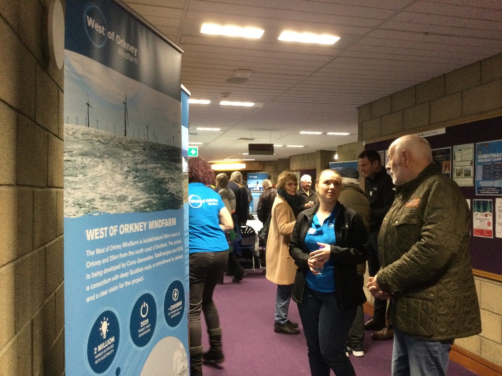 Islanders Attend Consultation Events for the West of Orkney Windfarm