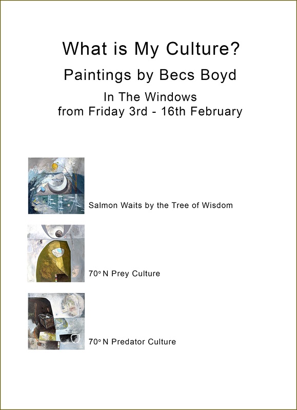 ‘What is my culture?’ Paintings by Becs Boyd