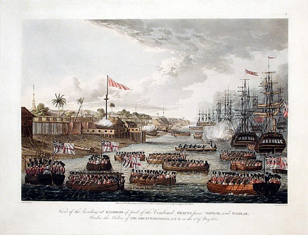 Britain/Burma War #OnThisDay