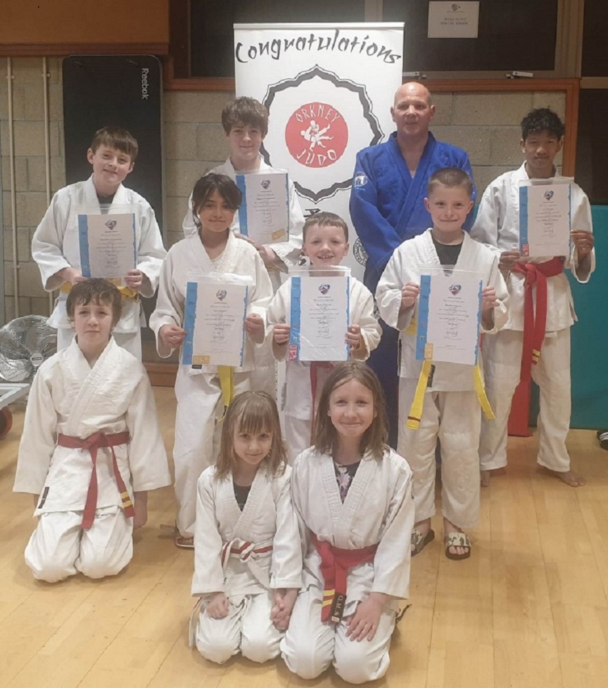 More Success For Orkney Judo Grading