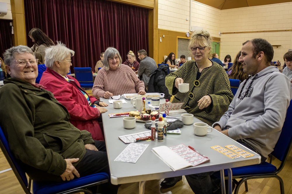 Bingo at the Deerness Hall
