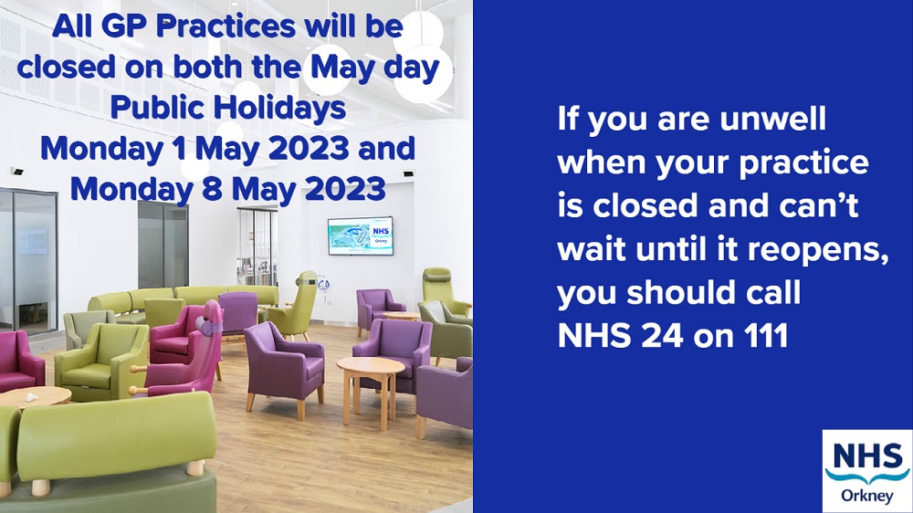 NHS Services on May Bank Holidays