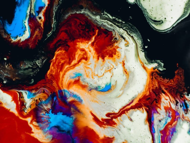 colorful abstract painting