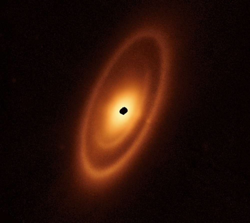 Analysing Dusty Debris Around the Star Fomalhaut