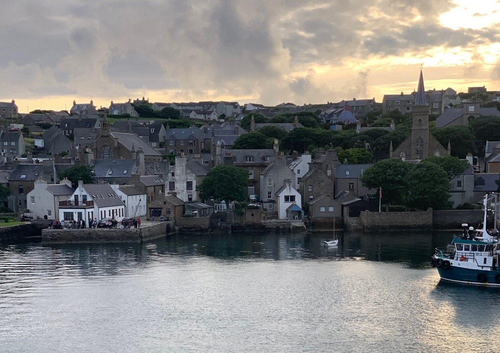 A Stromness Sunset by Mirran Hall