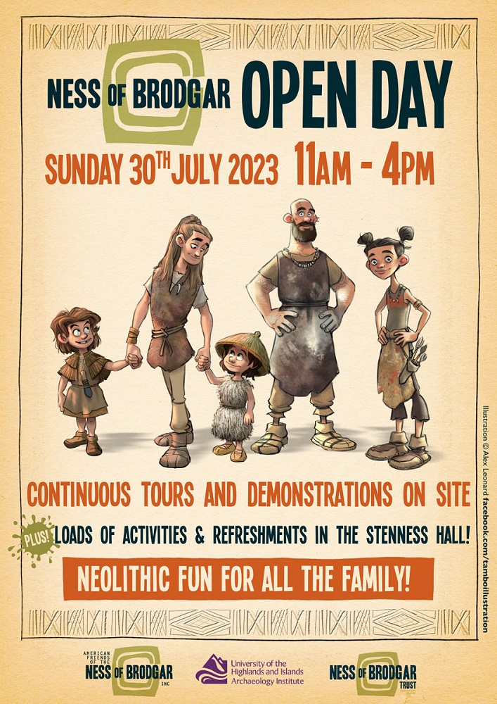 On Today Ness of Brodgar Open Day