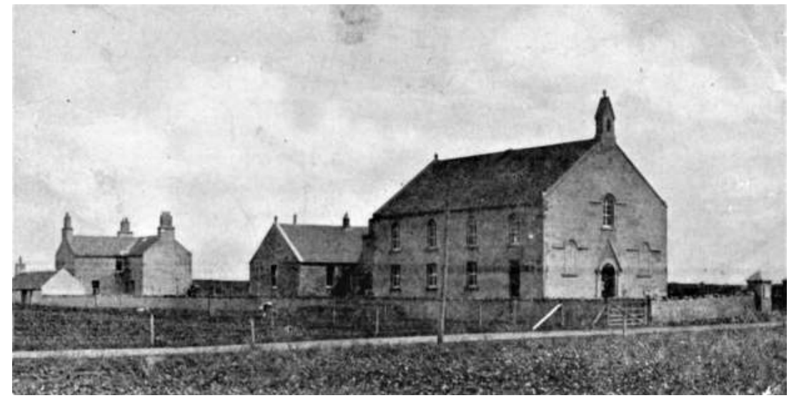 Image of the old church, a basic building