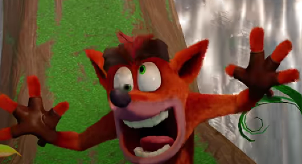 The Crash Bandicoot character