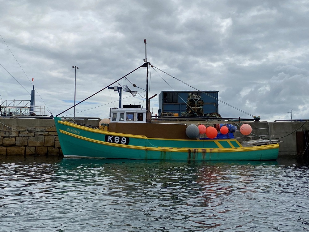 Fishing Boat, Stromness by Mirran Hall