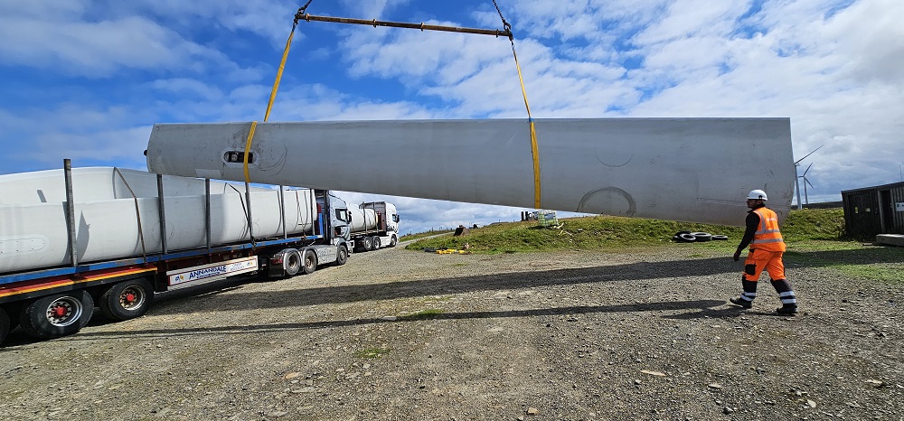 Reblade & Thrive to Repurpose Wind Turbine Blades