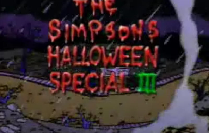 Sgathaich: The Simpsons: Tree House of Horrors 3