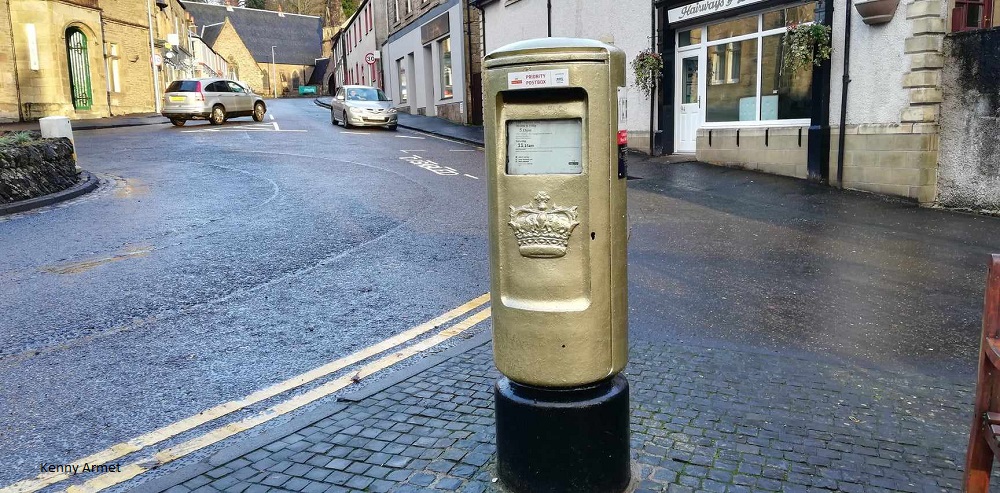 Royal Mail Post Boxes, 34, Scotland