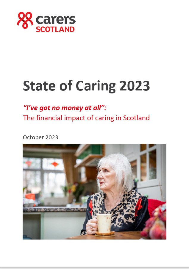 Devastating Impact on Unpaid Carers of #CostofLiving