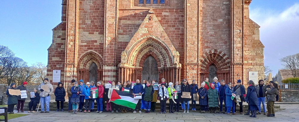 Islanders Call for Ceasefire in #Gaza