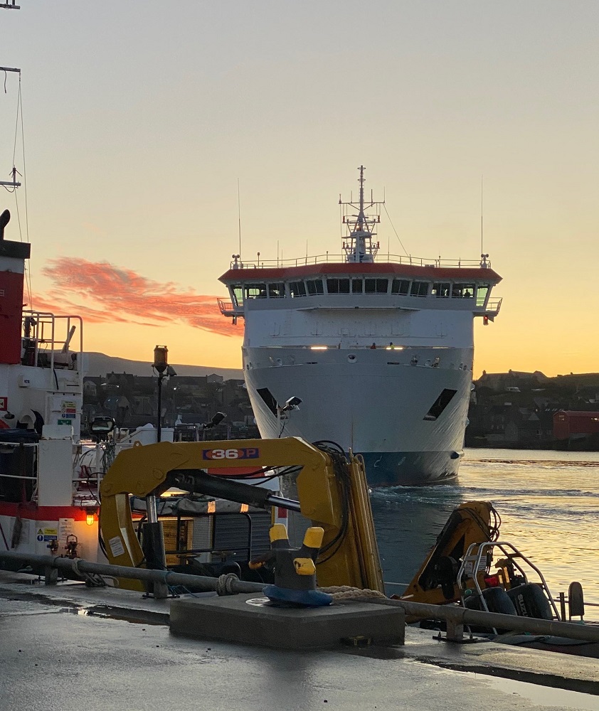 Sunny Stromness by Mirran Hall