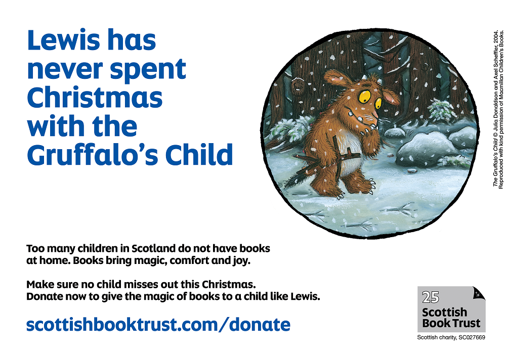 Every child deserves a little magic at Christmas: Scottish Book Trust Appeal