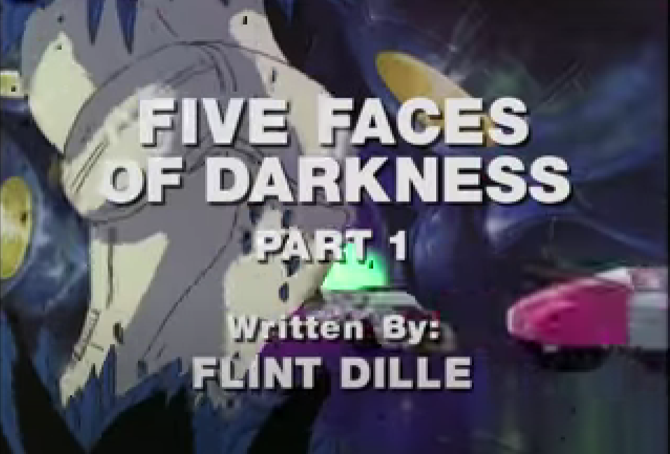 Title screen for Five Faces of Darkness Part 1