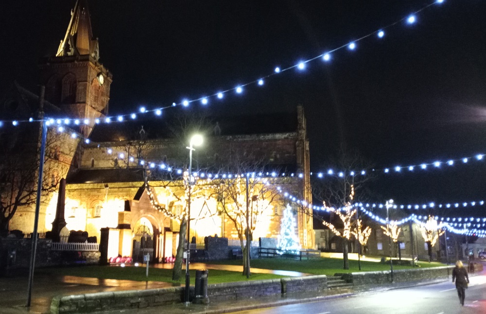 When the lights went out