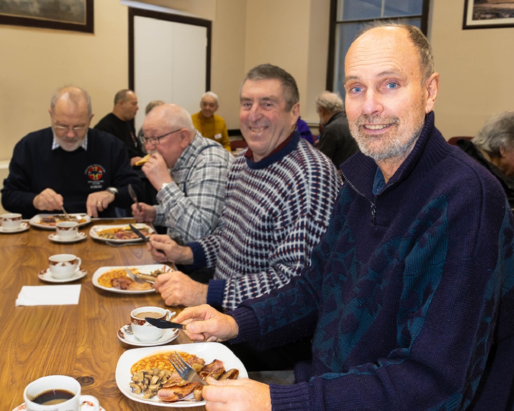 ‘Well, you seem to be enjoying it, why don’t you go and join the Air Force’, so I thought I’d give it a go”.
