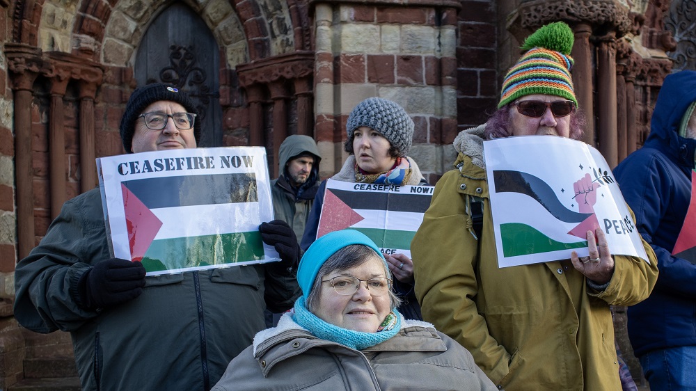 Orkney #Gaza Vigils Continue into 2024