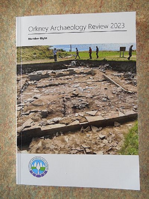 cover of book with image of an excavation at the Ness of Brodgar